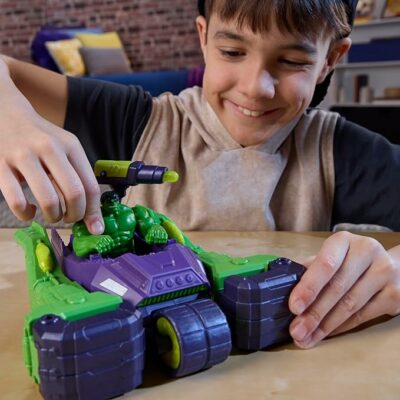 AVENGERS Marvel Hulk Blast & Smash Truck Figure & Vehicle Set