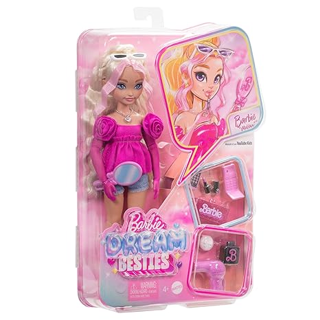 Barbie Dream Besties Playset Malibu” Posable Fashion Doll Barbie Dream Besties Playset Malibu” Posable Fashion Doll
