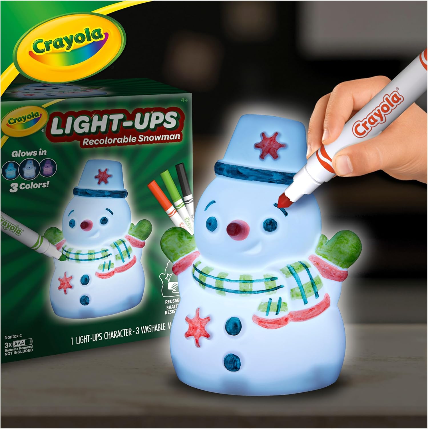Crayola Light-Ups Snowman Light Up Snowman Toy Crayola Light-Ups Snowman Light Up Snowman Toy