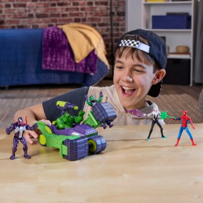 AVENGERS Marvel Hulk Blast & Smash Truck Figure & Vehicle Set