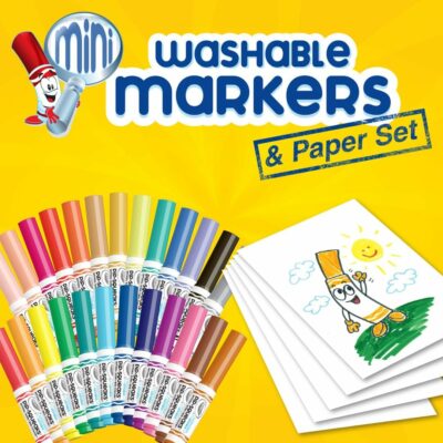 Crayola Pip-Squeaks Washable Marker Set Drawing & Craft Kit