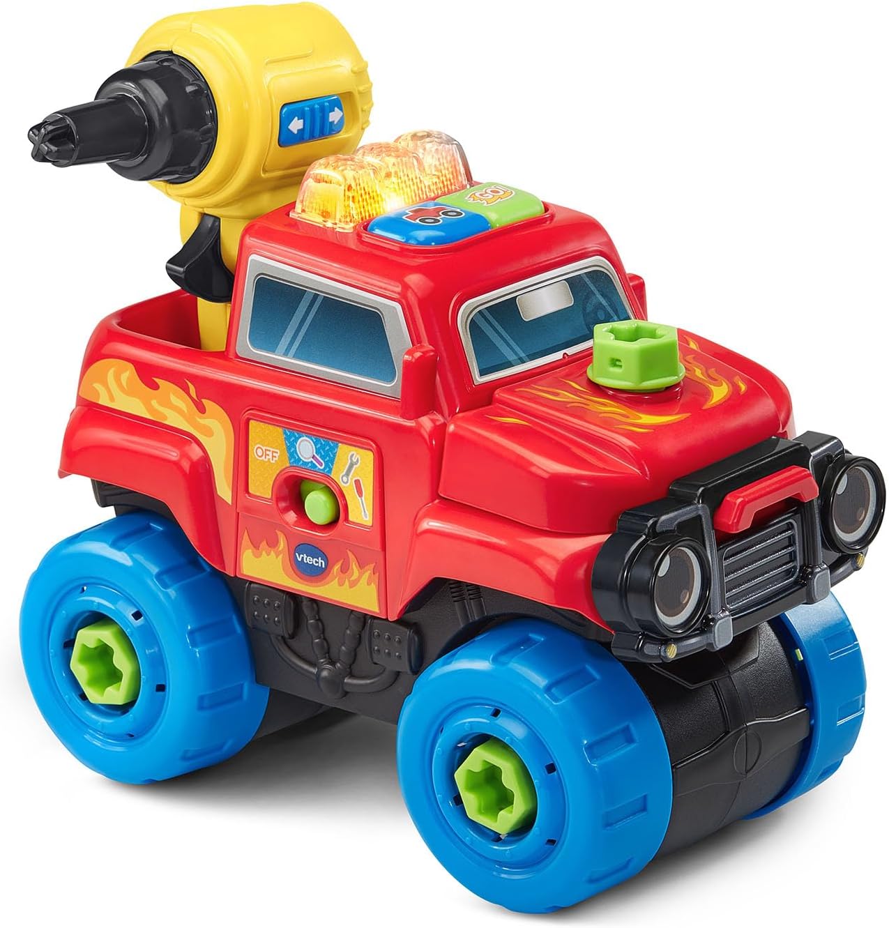 VTech Drill and Learn Motorized Monster Truck with Repair Tools VTech Drill and Learn Motorized Monster Truck with Repair Tools