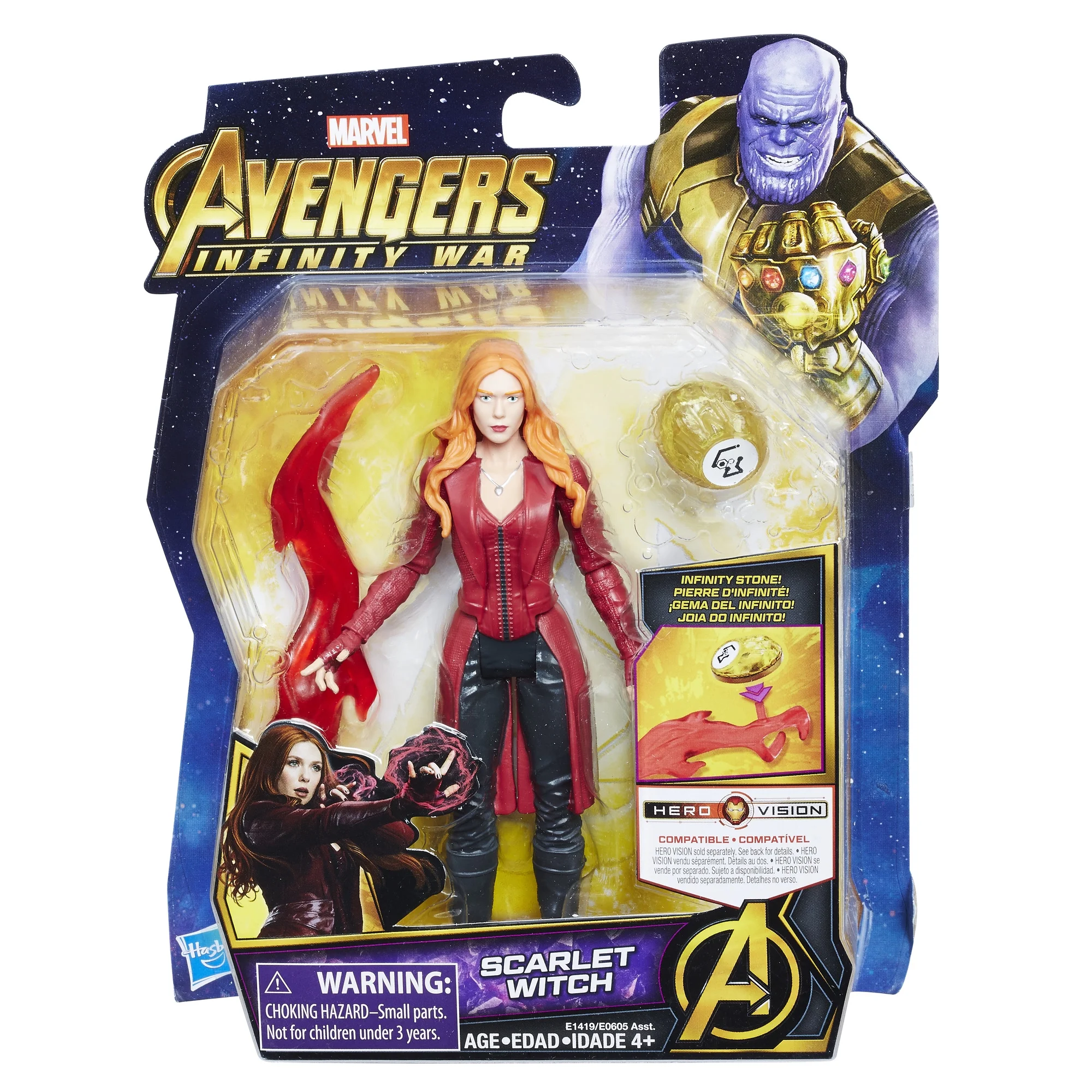 Avengers Infinity War Scarlet Witch Action Figures with Infinity Stone Avengers Infinity War Scarlet Witch Action Figures with Infinity Stone