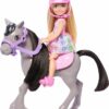 Barbie Chelsea Doll & Toy Horse Set