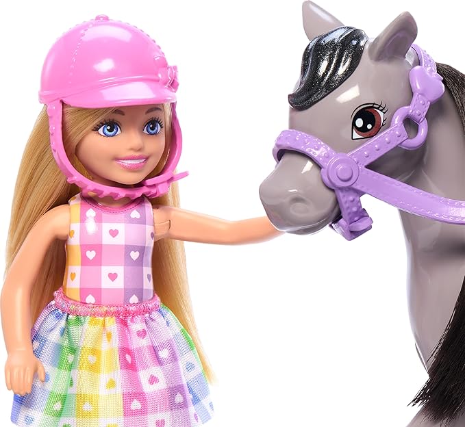 Barbie Chelsea Doll & Toy Horse Set Barbie Chelsea Doll & Toy Horse Set