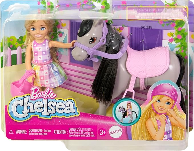 Barbie Chelsea Doll & Toy Horse Set Barbie Chelsea Doll & Toy Horse Set