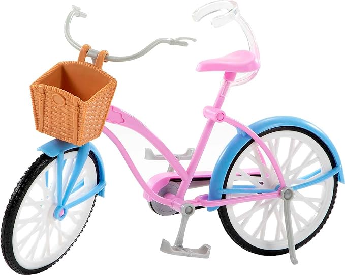 Barbie Doll and Bike Playset Bicycle & Rolling Wheel Barbie Doll and Bike Playset Bicycle & Rolling Wheel