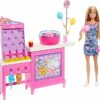 Barbie Mysteries Beach Malibu” Doll & Cotton Candy Game Booth Playset