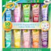 Crayola Bathtub Fingerpaint 10 Color Deluxe Value Pack
