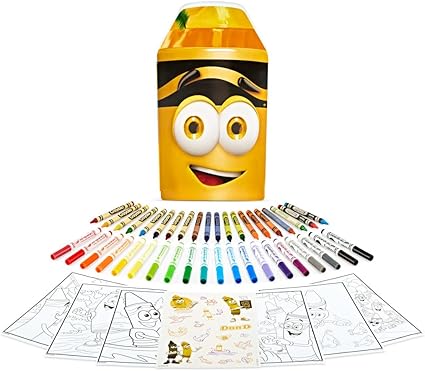Crayola Coloring Set with Limited Edition Yellow Art Case