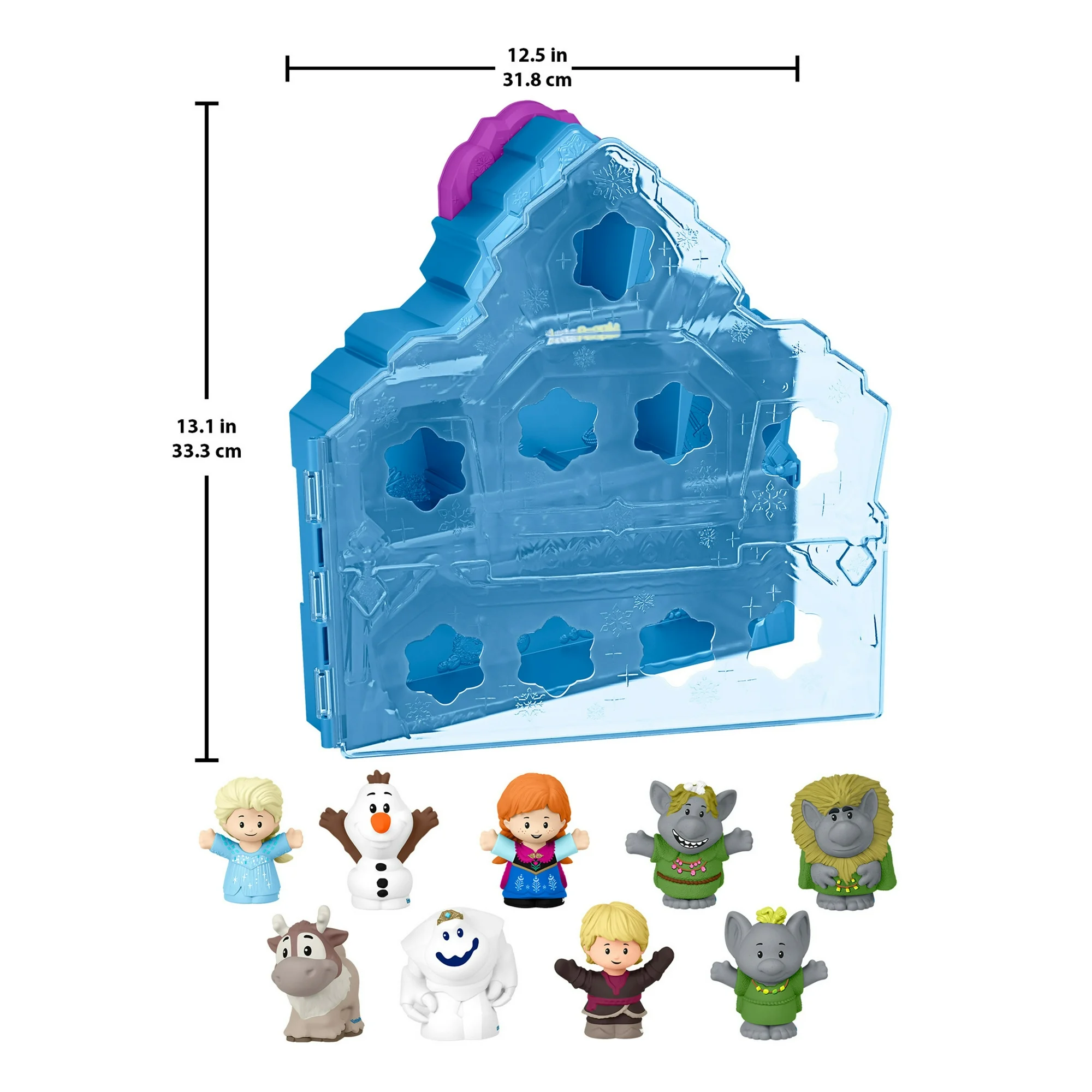 Disney Frozen Castle Playset with 9 Fisher-Price Little People Figures Disney Frozen Castle Playset with 9 Fisher-Price Little People Figures
