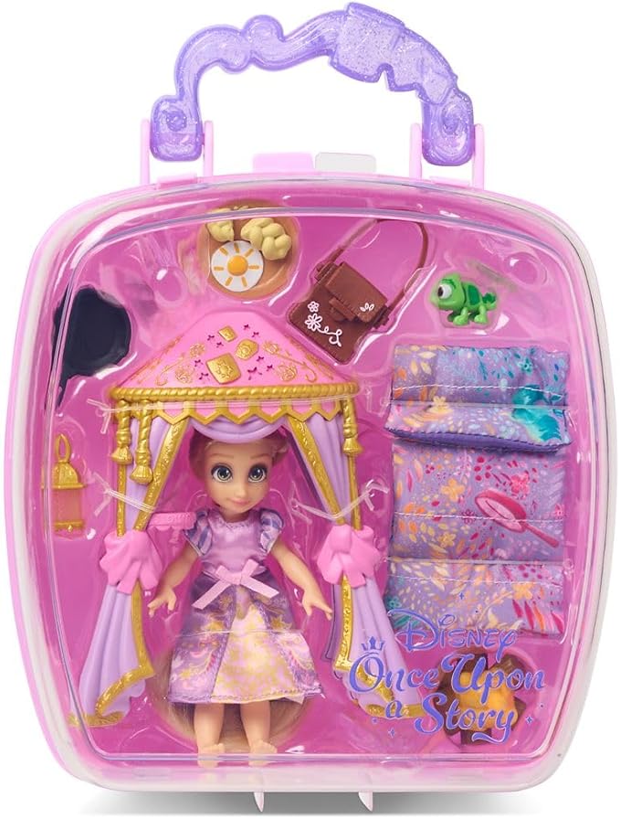 Disney Store Official Rapunzel Once Upon a Story Mini Doll Playset Disney Store Official Rapunzel Once Upon a Story Mini Doll Playset
