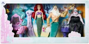 Disney Store Princess Classic Doll The Little Mermaid Set