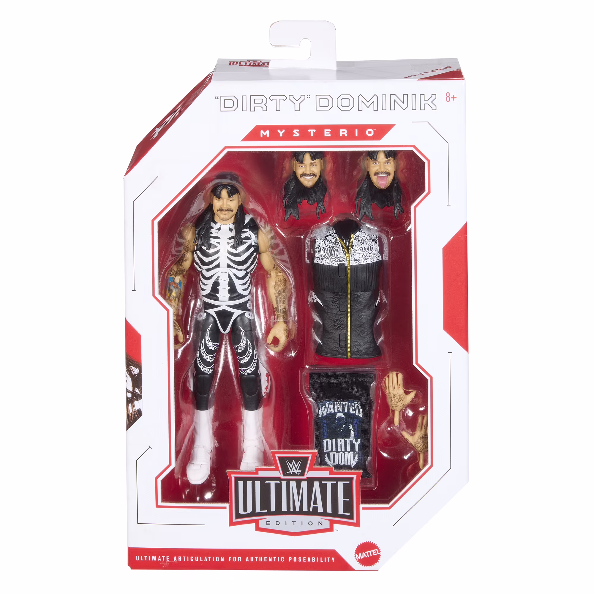 Dominik Mysterio WWE Ultimate Mattel WWE Toy Wrestling Action Figures