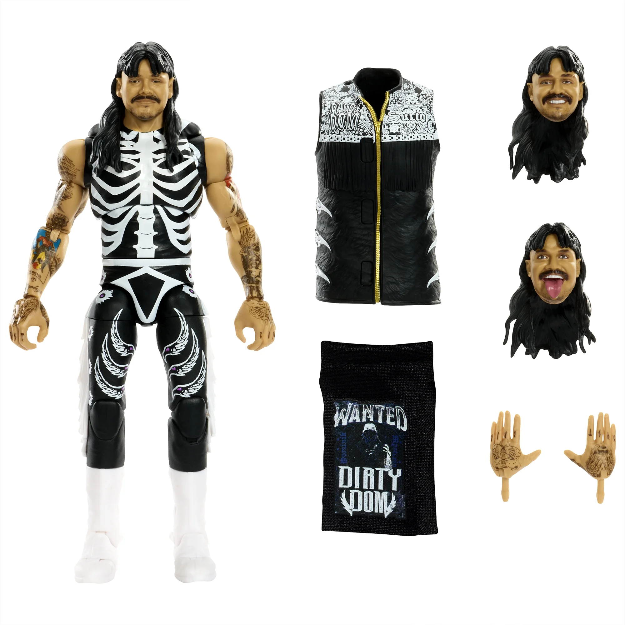 Dominik Mysterio WWE Ultimate Mattel WWE Toy Wrestling Action Figures Dominik Mysterio WWE Ultimate Mattel WWE Toy Wrestling Action Figures