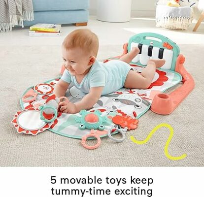 Fisher-Price Baby Playmat Kick & Play Piano Gym