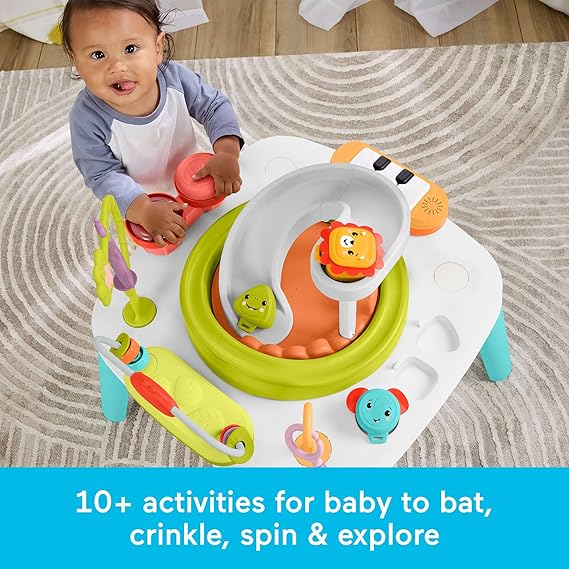 Fisher-Price Baby to Toddler Toy 2in1 Purple Monkey Activity Center Fisher-Price Baby to Toddler Toy 2in1 Purple Monkey Activity Center