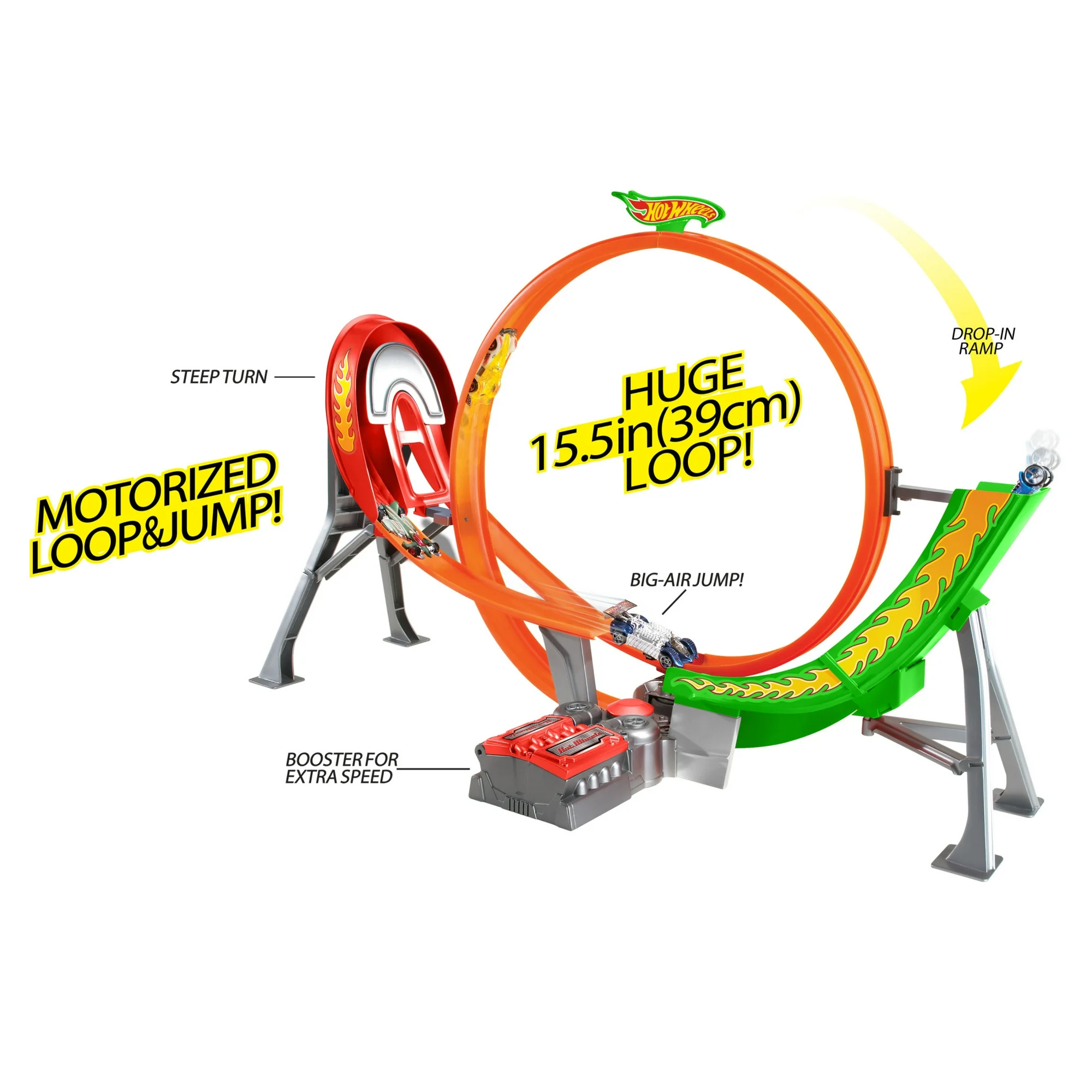Hot Wheels Action Power Shift Motorized Raceway Track Playset Hot Wheels Action Power Shift Motorized Raceway Track Playset