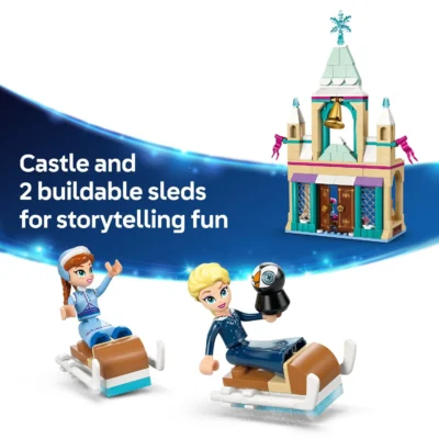 LEGO Disney Frozen Arendelle Frozen Castle Building Playset for Kids
