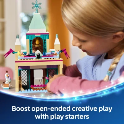 LEGO Disney Frozen Arendelle Frozen Castle Building Playset for Kids