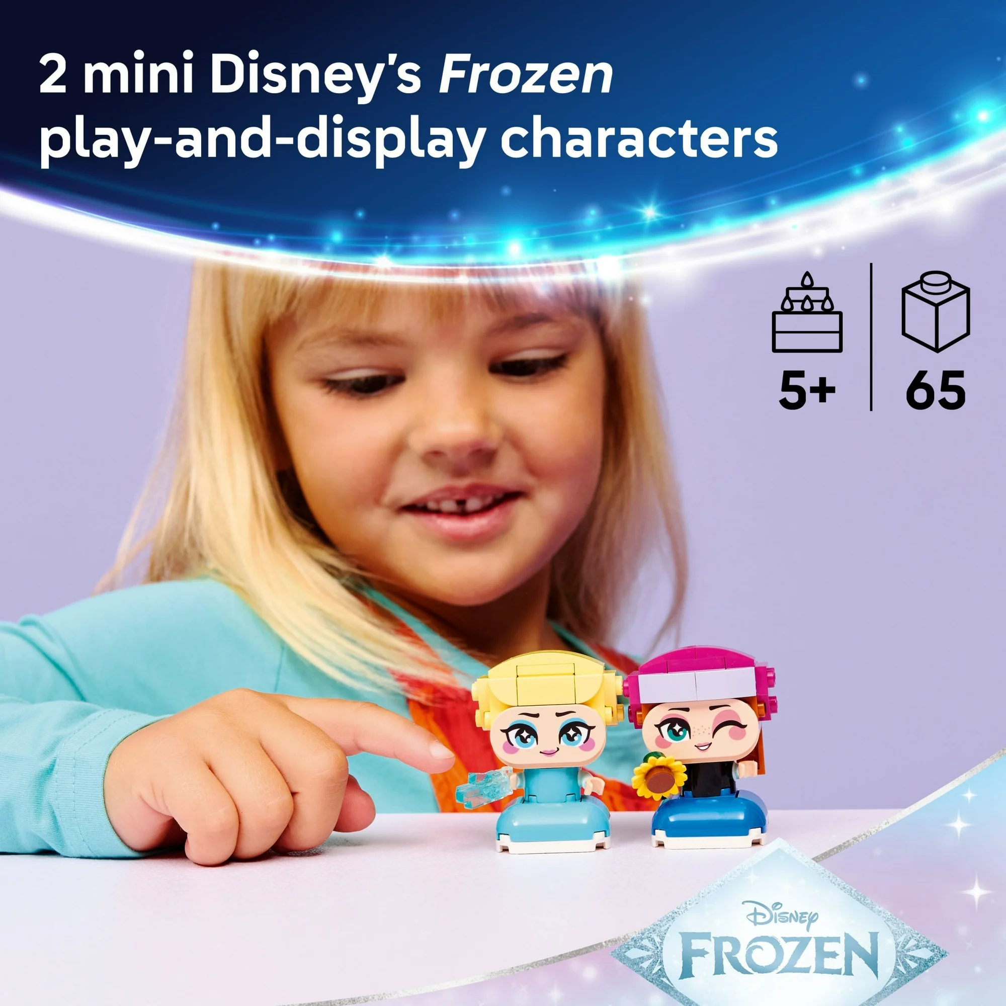 LEGO Disney Frozen Mini Anna & Elsa Toys Building Set LEGO Disney Frozen Mini Anna & Elsa Toys Building Set