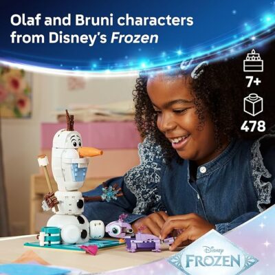 LEGO Disney Frozen Olaf and Bruni’s Picnic Fun Building Toy