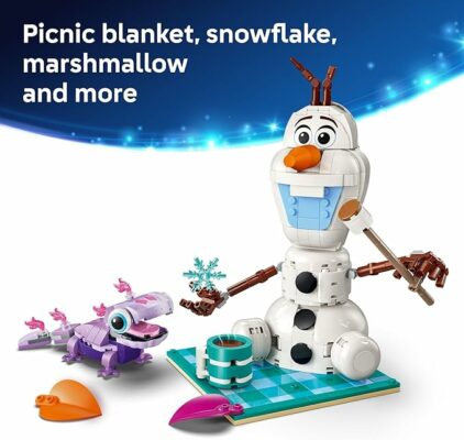 LEGO Disney Frozen Olaf and Bruni’s Picnic Fun Building Toy