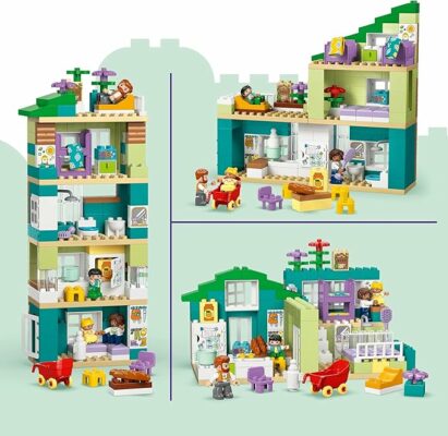 Lego Duplo 3 in 1 Modern House and Gazebo Figure Toy