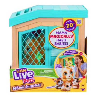 Little Live Pets Mama Surprise Soft Interactive Mama Guinea Pig