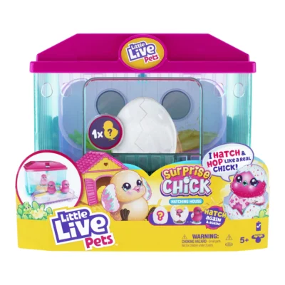 Little Live Pets Surprise Chick Blue Hatching House with Chick
