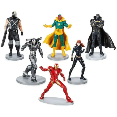 Marvel Avengers 6-Piece PVC Figure Play Set