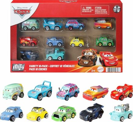 Mattel Disney and Pixar Cars Mini Racers 10 Pack Collectible Set