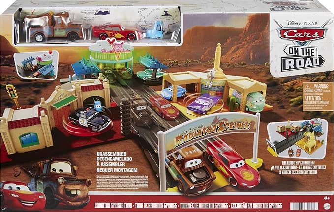 Mattel Disney and Pixar Cars On The Road Playset Mattel Disney and Pixar Cars On The Road Playset