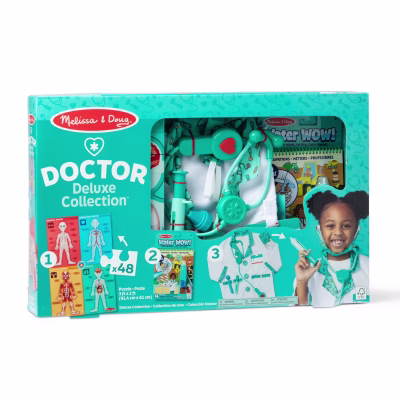 Melissa & Doug Doctor 3 in 1 Deluxe Collection Themed Gift Set
