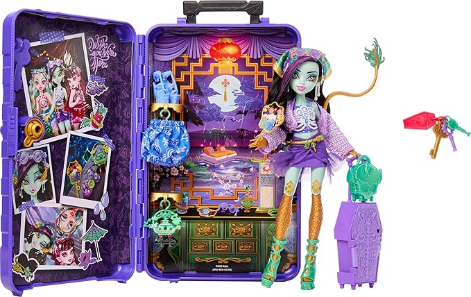 Monster High Skulltimate Secrets Jinafire Long Doll Monster High Skulltimate Secrets Jinafire Long Doll