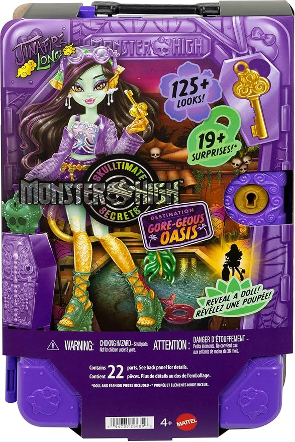Monster High Skulltimate Secrets Jinafire Long Doll Monster High Skulltimate Secrets Jinafire Long Doll