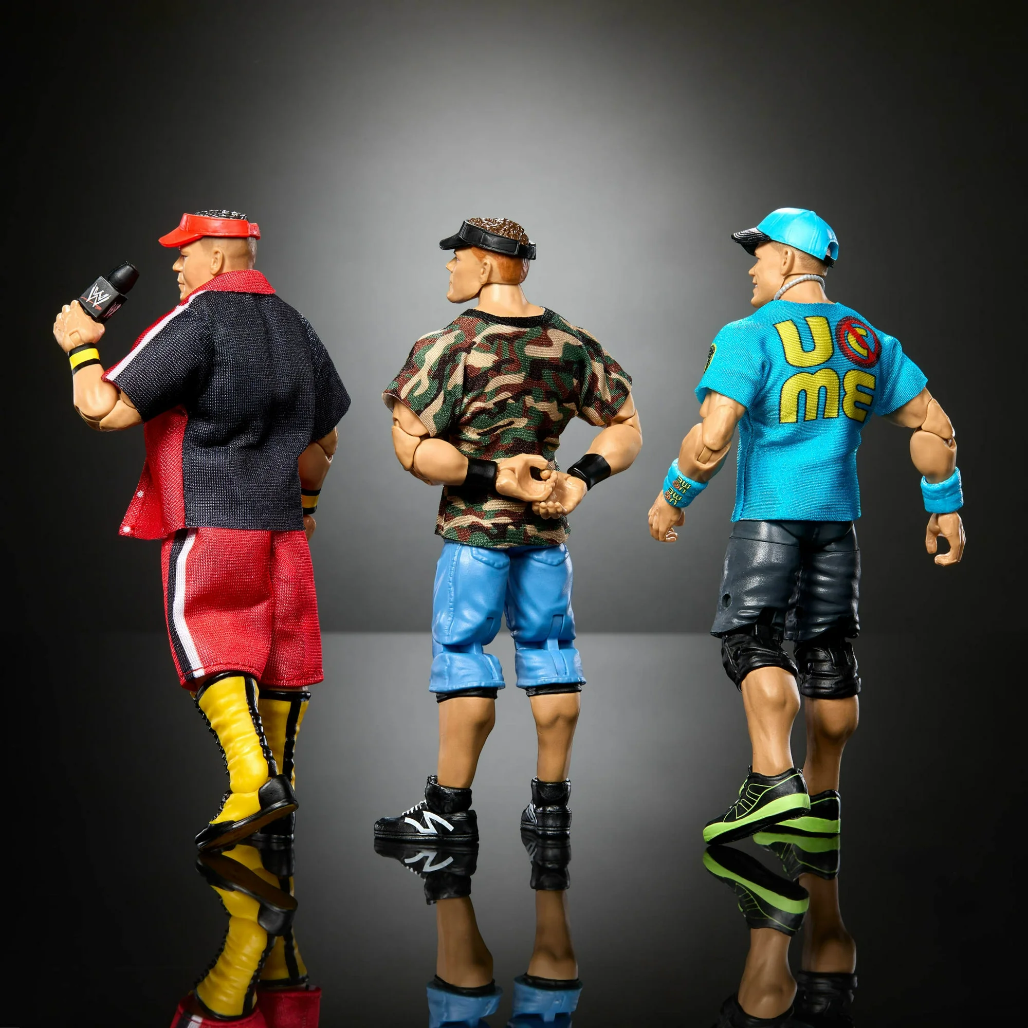 WWE Elite Collection John Cena 3 Pack Collectible Set Action Figure WWE Elite Collection John Cena 3 Pack Collectible Set Action Figure