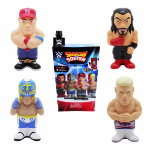 WWE Smash N Squish Mic Slam Reveal Toy Action Figures for Kids