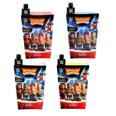 WWE Smash N Squish Mic Slam Reveal Toy Action Figures for Kids