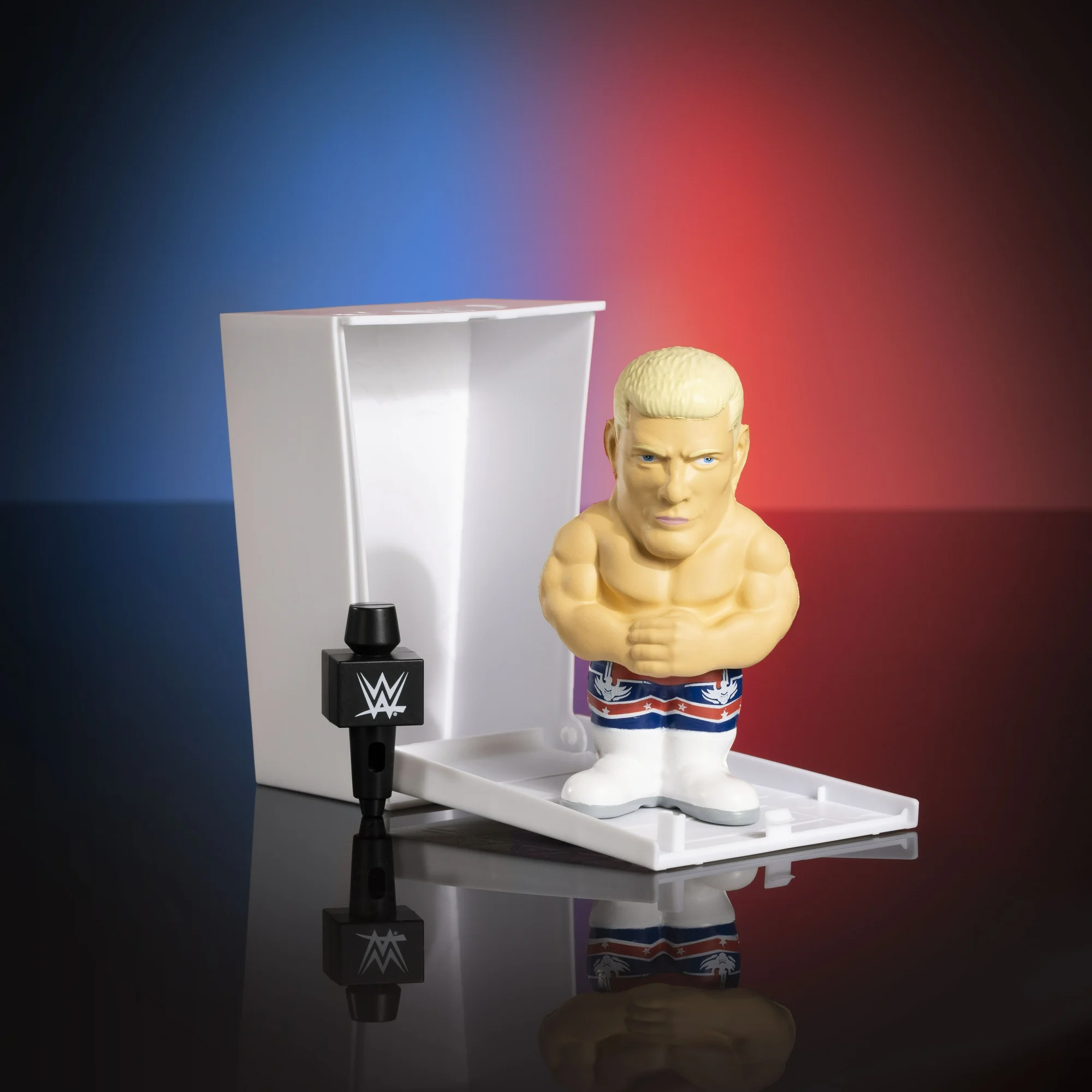 WWE Smash N Squish Mic Slam Reveal Toy Action Figures for Kids WWE Smash N Squish Mic Slam Reveal Toy Action Figures for Kids