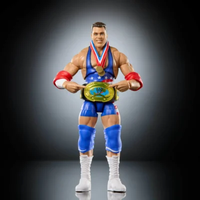WWE Ultimate Edition Monday Night War Kurt Angle Action Figure & Accessories