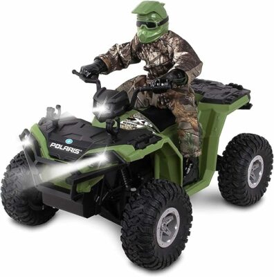 1 8 Rc Polaris Sportsman XP 1000 with Turbo Boost & Rider