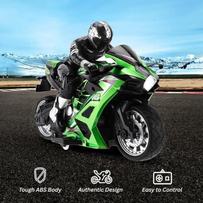 RC Remote Control 2.4G Stunt Motorcycle with Riding Figure