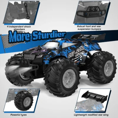 All-Terrain Remote Control Truck Rechargeable Rc Truck with LED