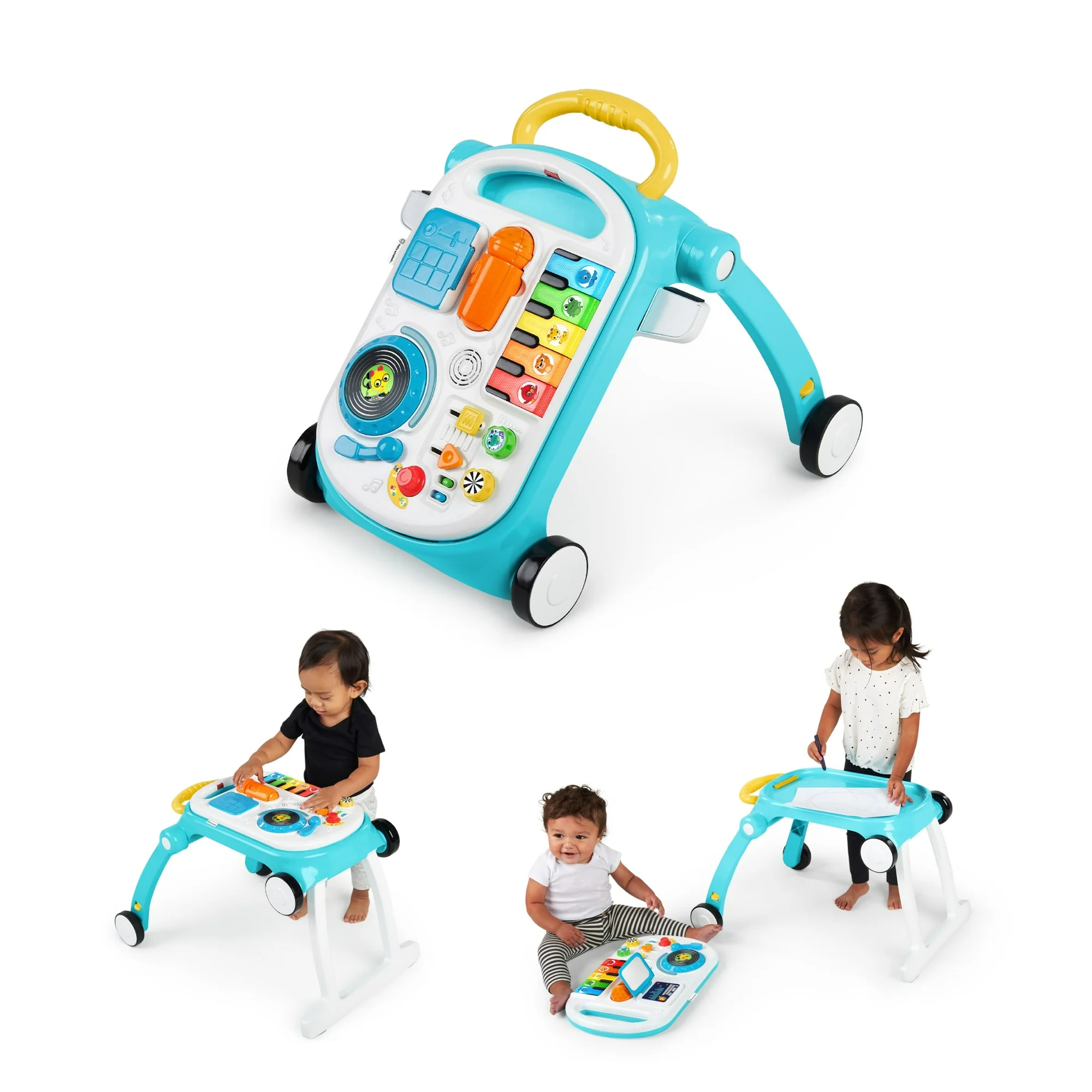 Baby Einstein Musical Mix N Roll 4 in 1 Push Walker Activity Center Baby Einstein Musical Mix N Roll 4 in 1 Push Walker Activity Center