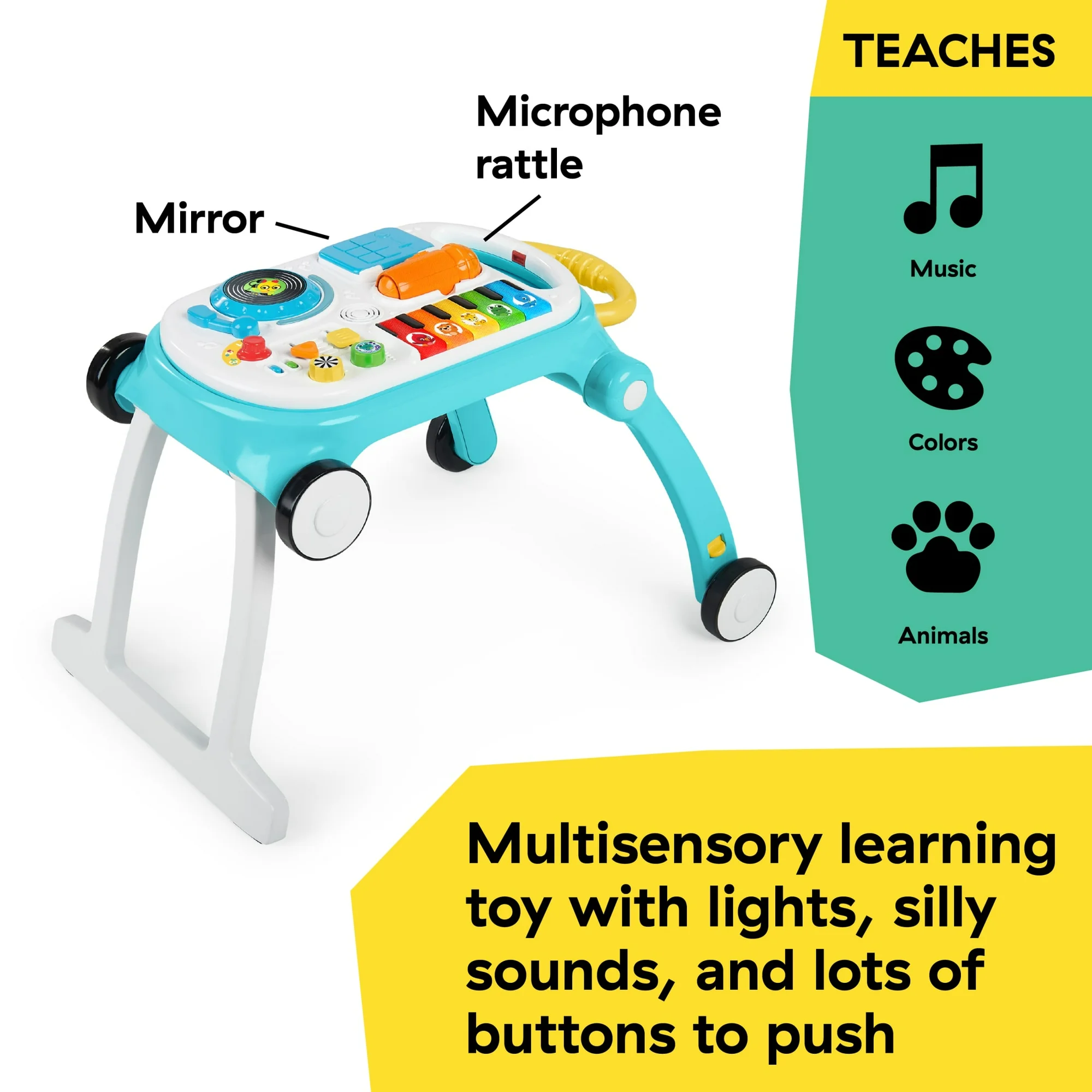 Baby Einstein Musical Mix N Roll 4 in 1 Push Walker Activity Center Baby Einstein Musical Mix N Roll 4 in 1 Push Walker Activity Center