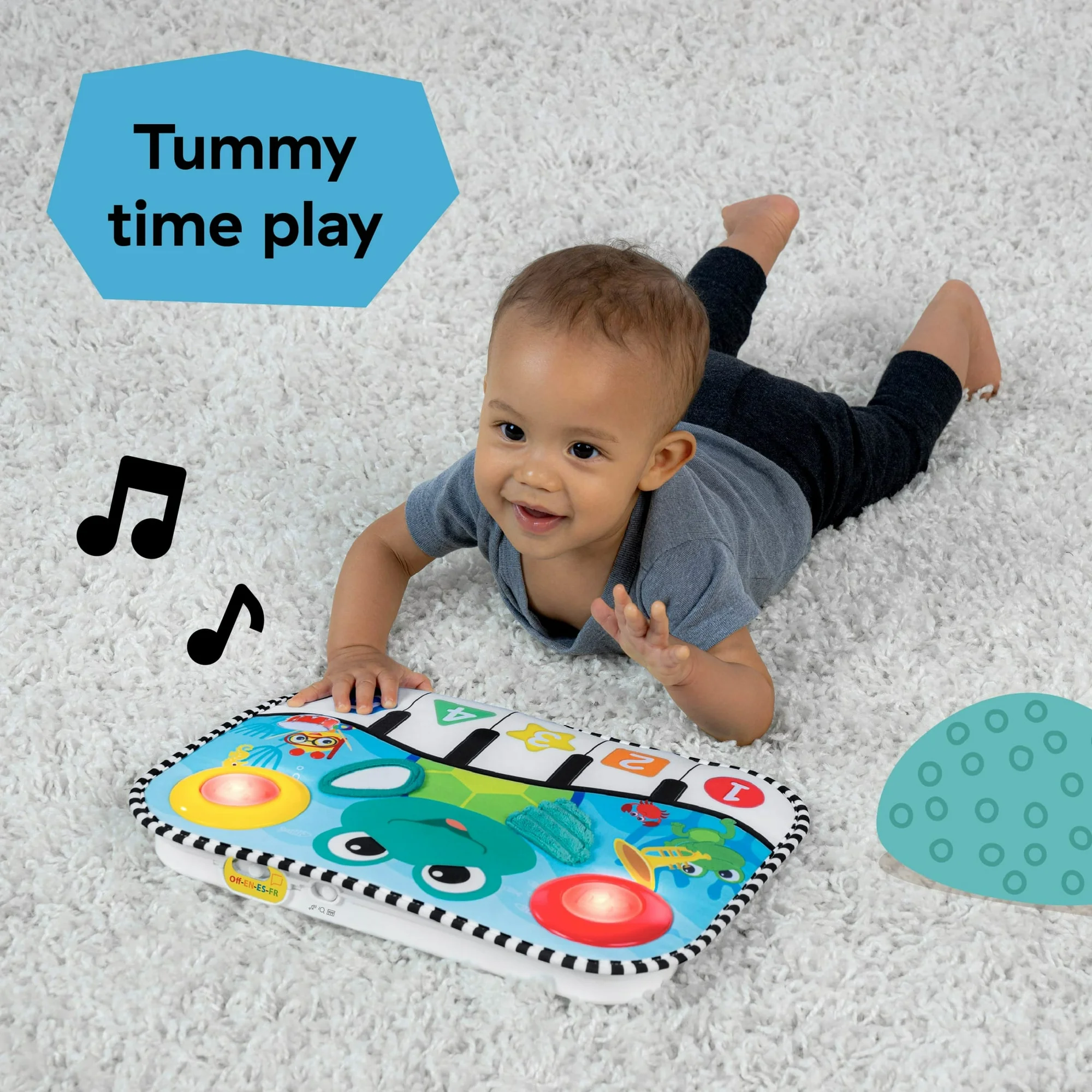 Baby Einstein Ocean Explorers Musical Kick Pad and Crib Unisex Infant Toy Baby Einstein Ocean Explorers Musical Kick Pad and Crib Unisex Infant Toy