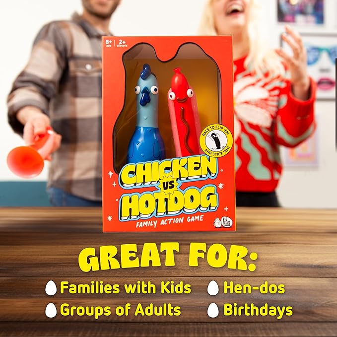 Big Potato Chicken vs Hotdog Hilarious Easter Basket Stuffer Game Big Potato Chicken vs Hotdog Hilarious Easter Basket Stuffer Game