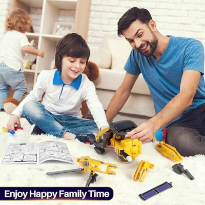COBFDHA STEM Projects for Kids 120Pcs Building Experiments Robots