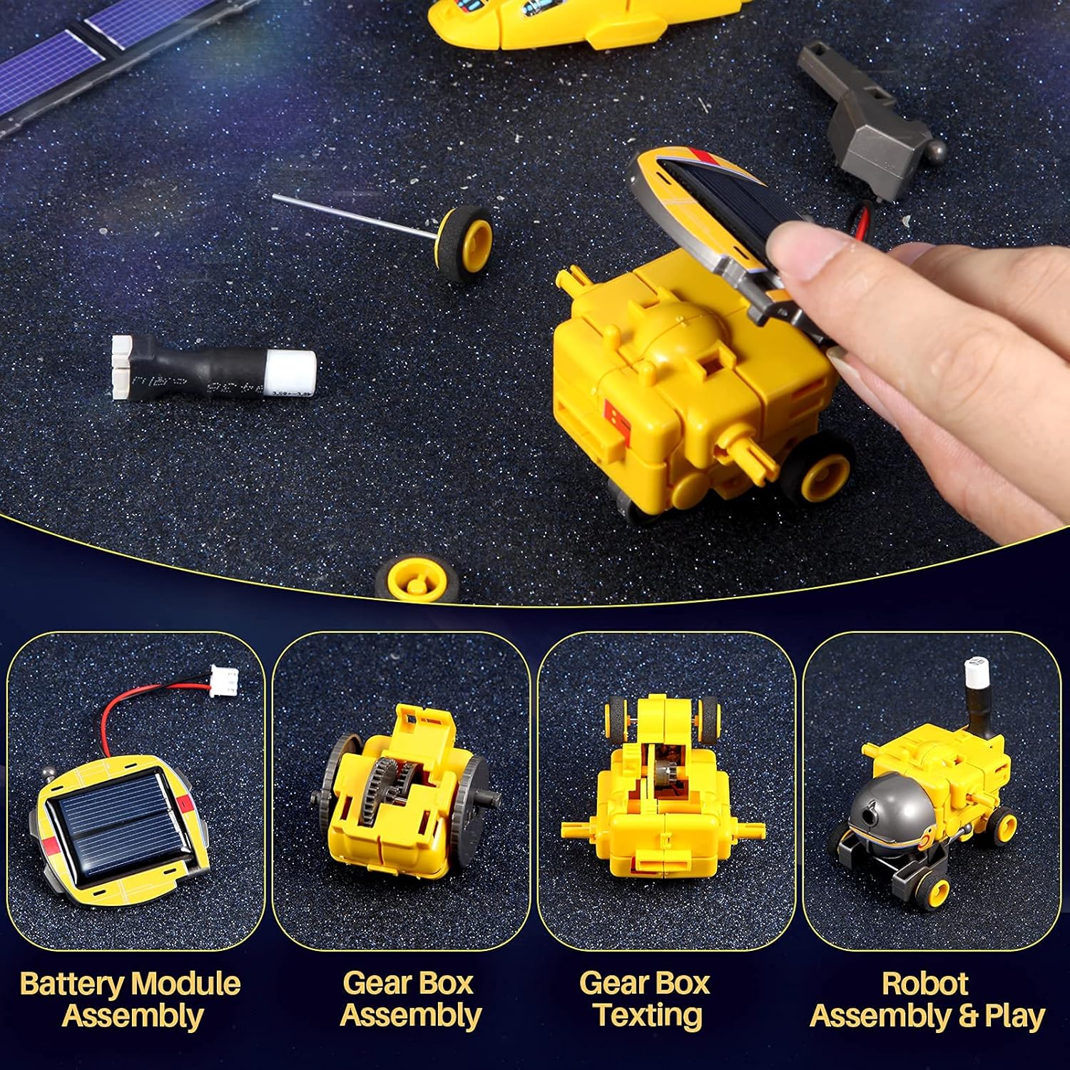 COBFDHA STEM Projects for Kids 120Pcs Building Experiments Robots COBFDHA STEM Projects for Kids 120Pcs Building Experiments Robots